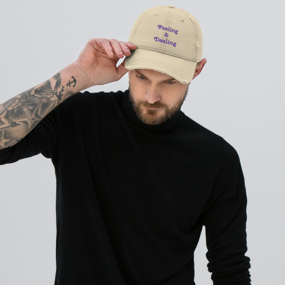 Feeling And Dealing Distressed Hat - Image 3