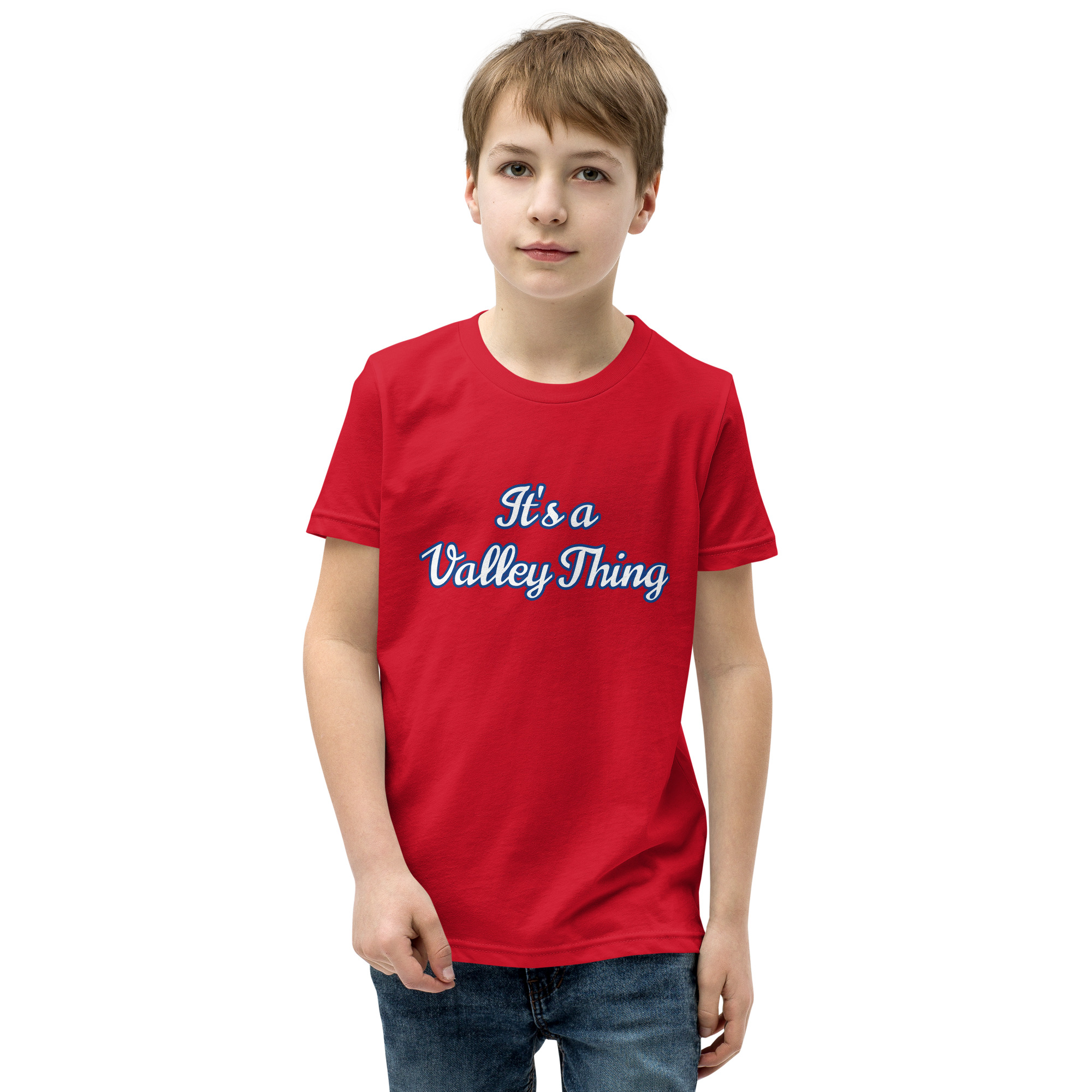 It's a Valley Thing Youth Short Sleeve T-Shirt - Image 6