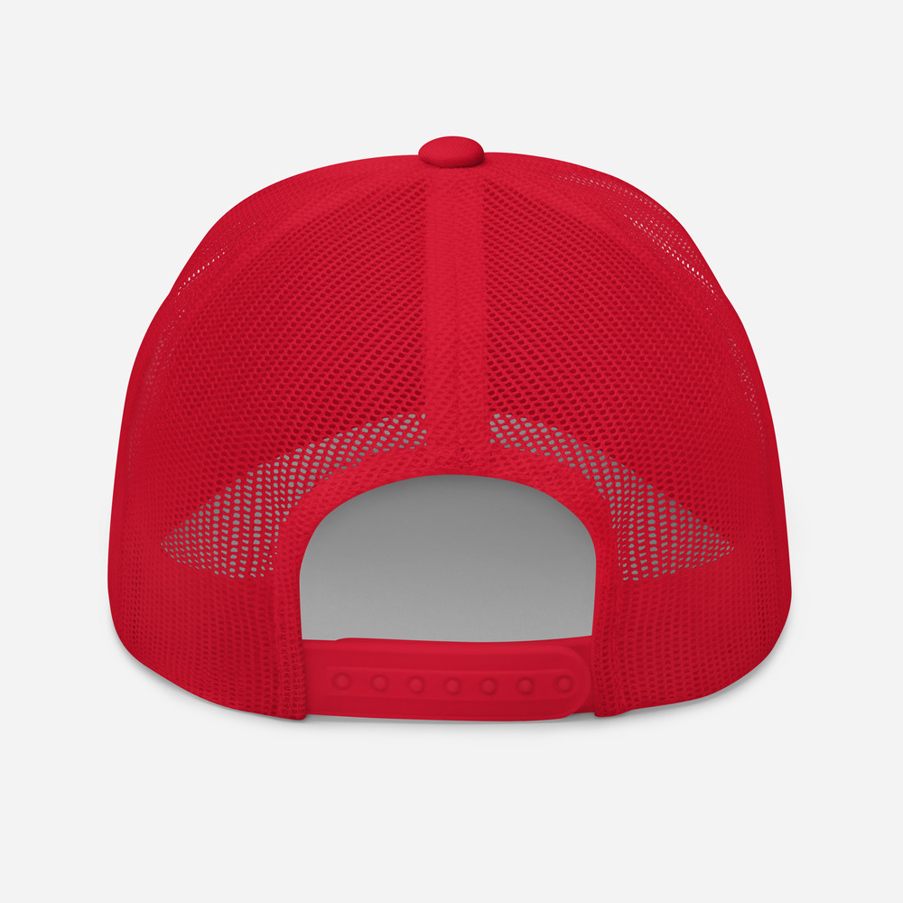 Sorry I Don't Speak Stupid! Mesh Trucker Cap - Image 18