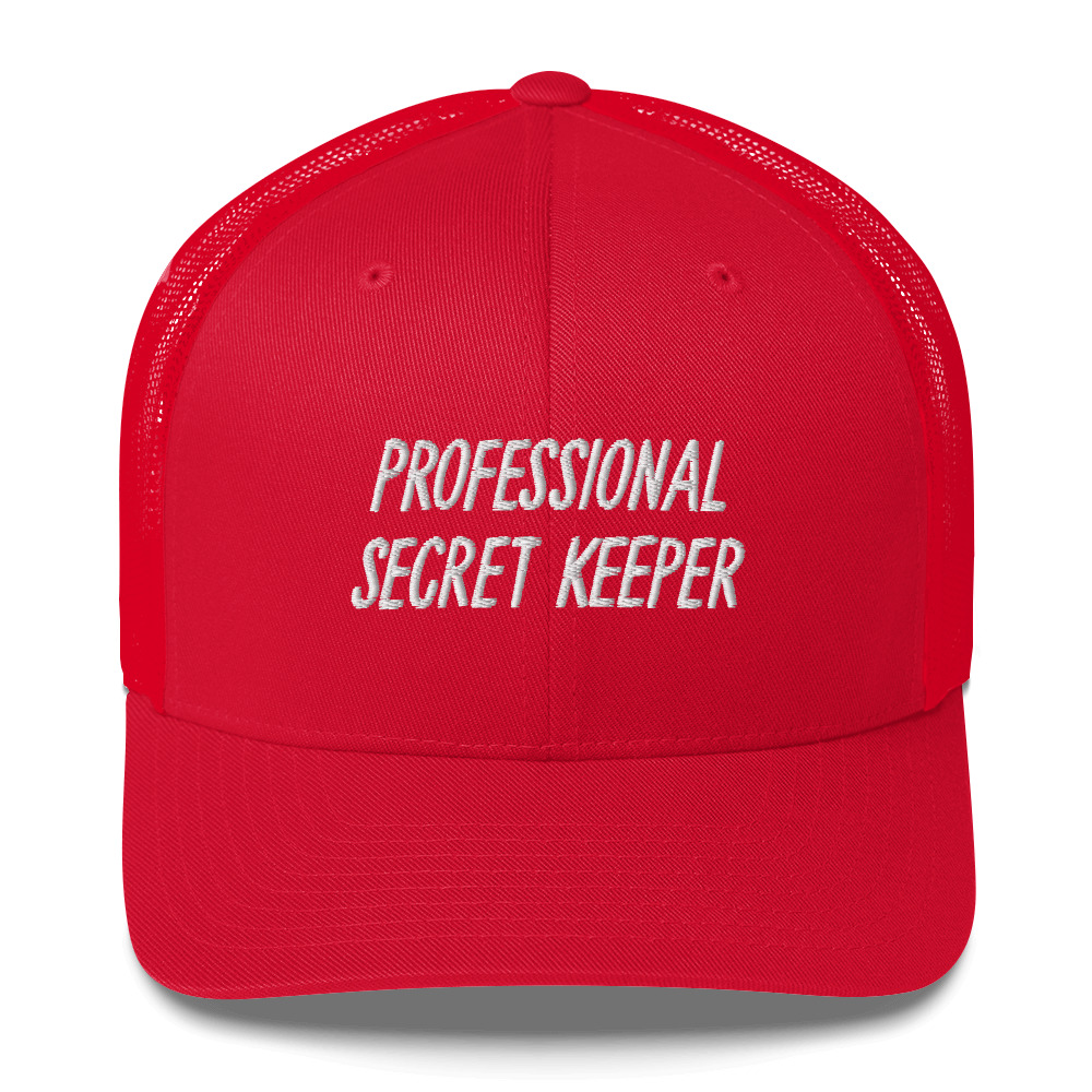 Professional Secret Trucker Cap - Image 4
