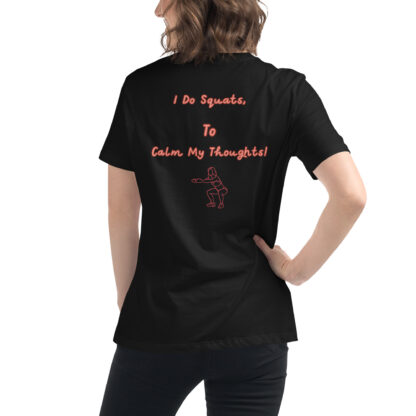Women's Graphic Squats Relaxed T-Shirt - Image 2