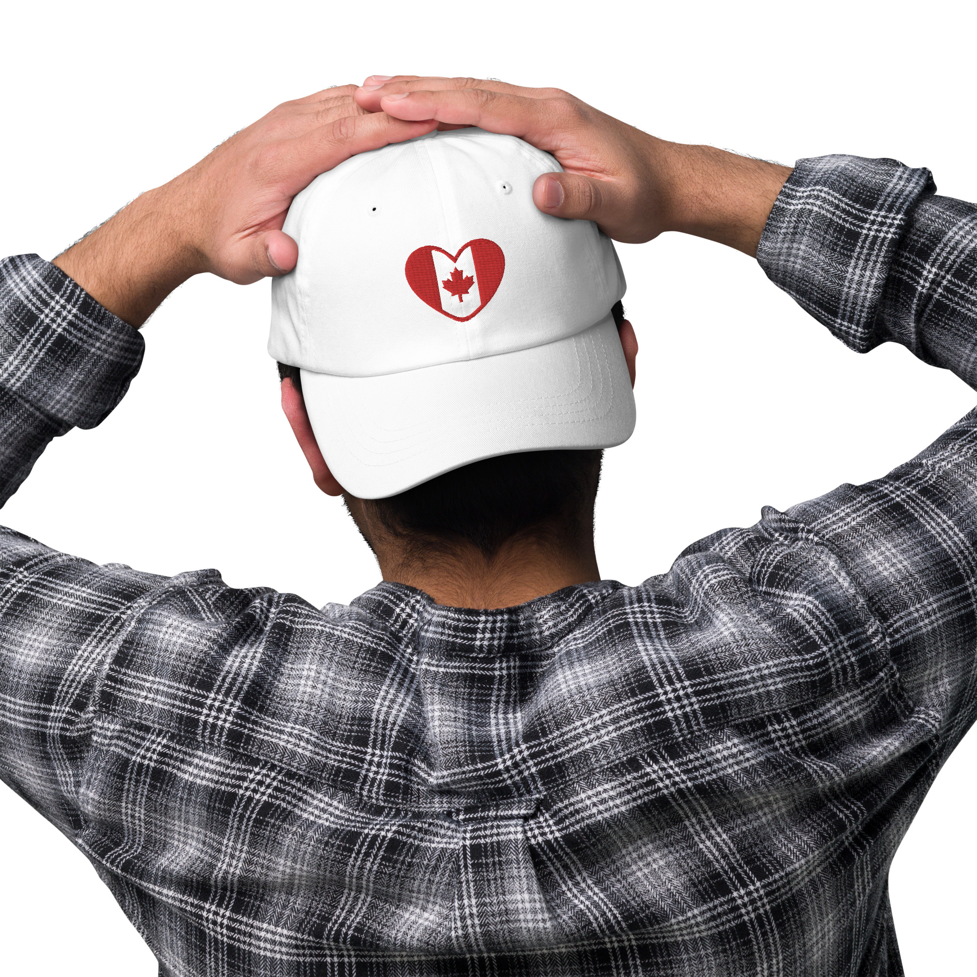 Embroidered Canada Flag Hat