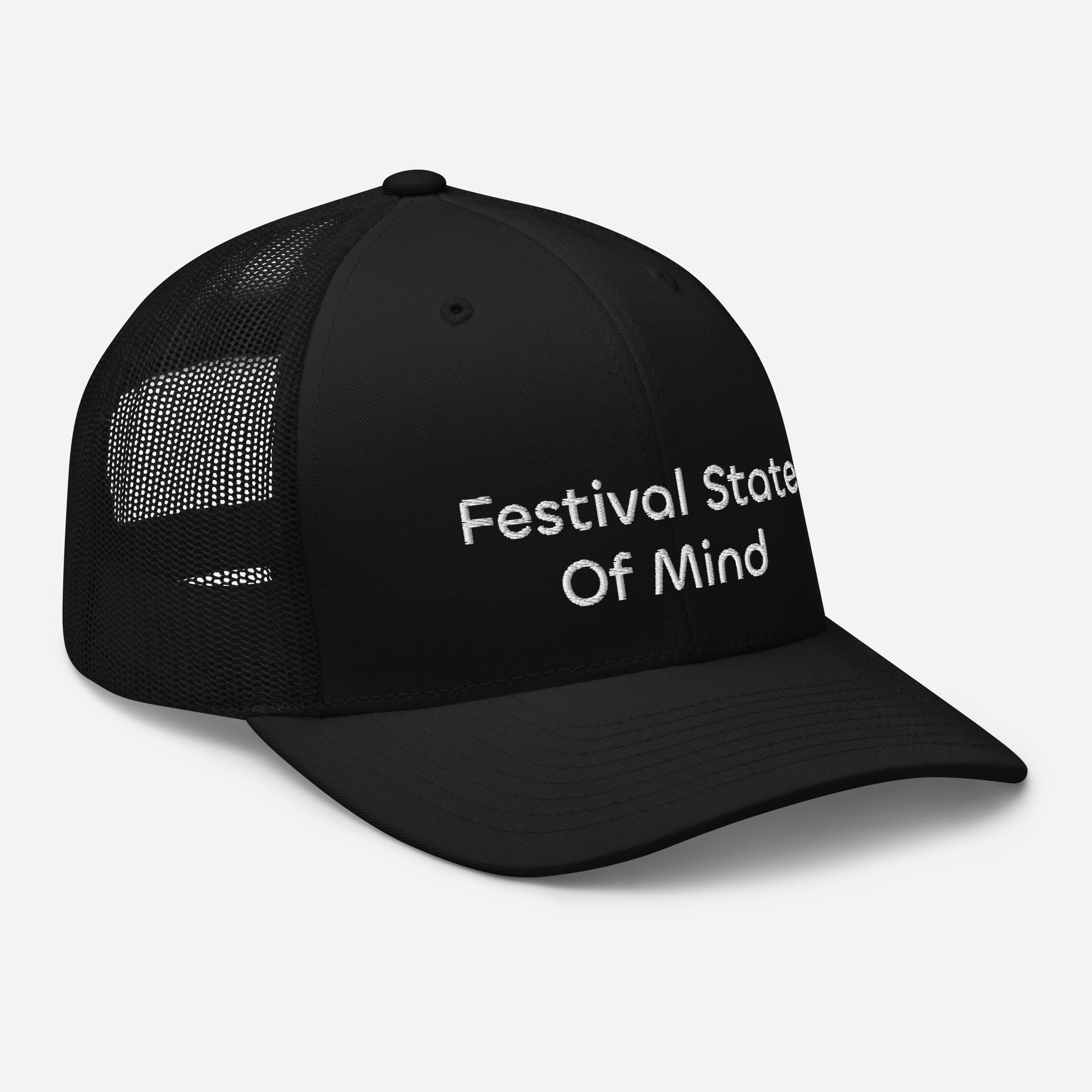 Festival State Of Mind Embroidered Trucker Hat - Image 7