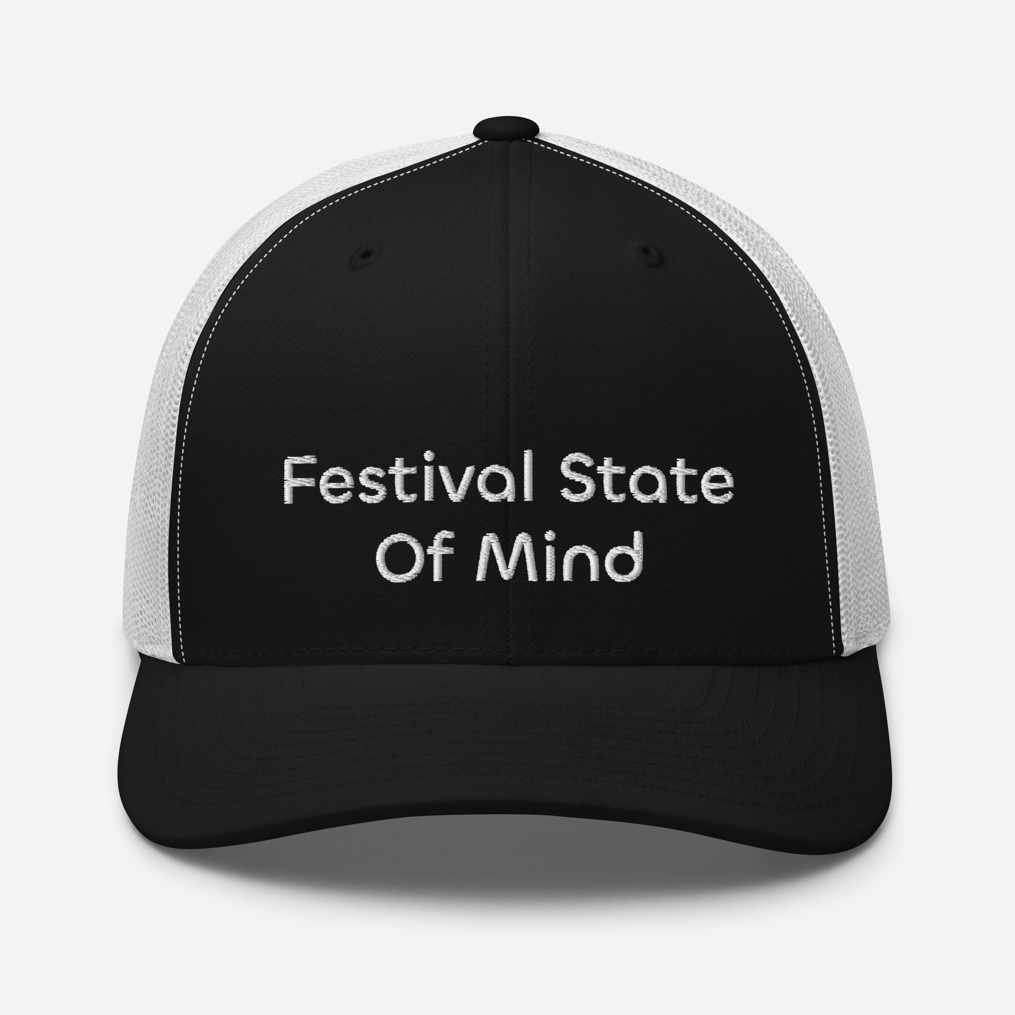 Festival State Of Mind Embroidered Trucker Hat - Image 8
