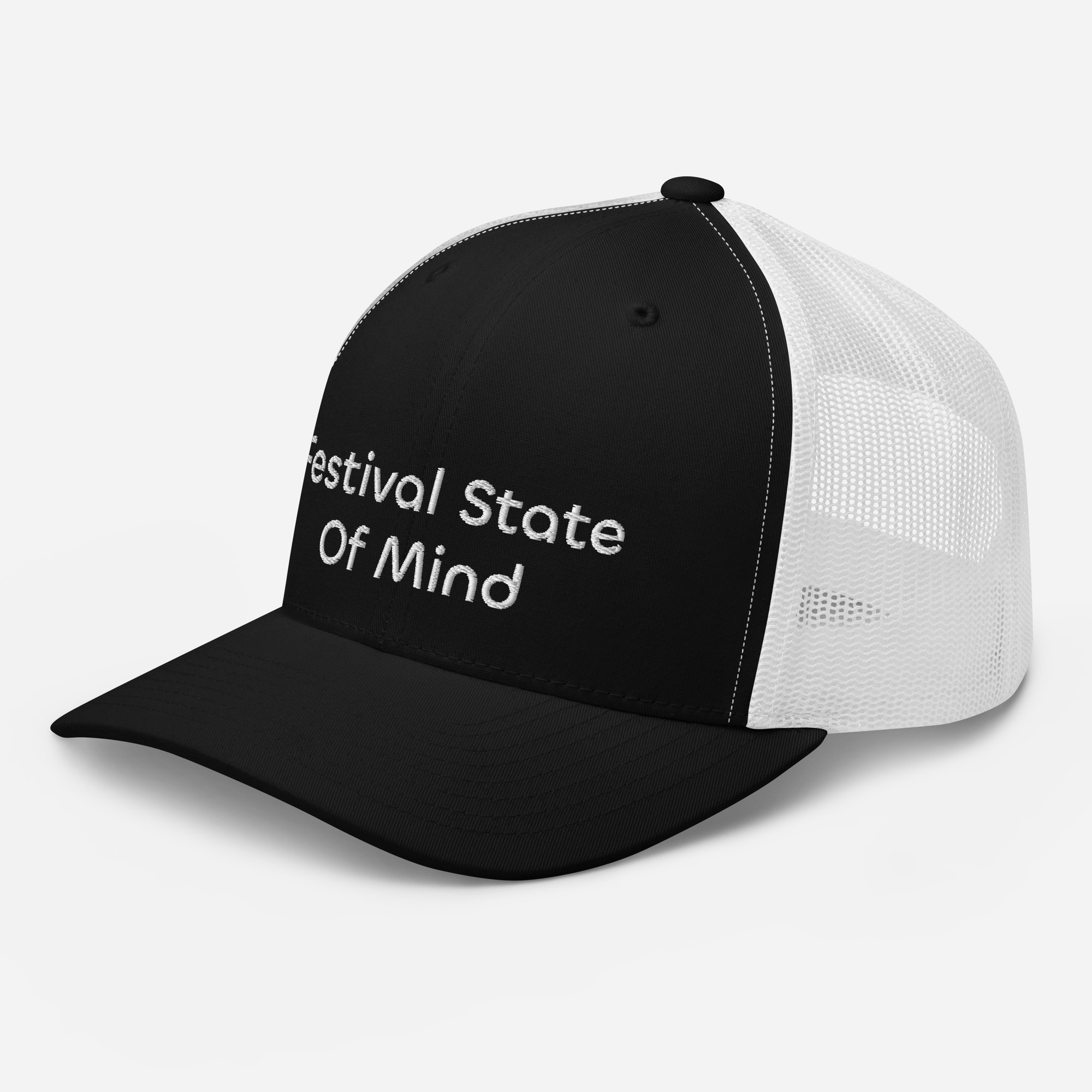 Festival State Of Mind Embroidered Trucker Hat - Image 11