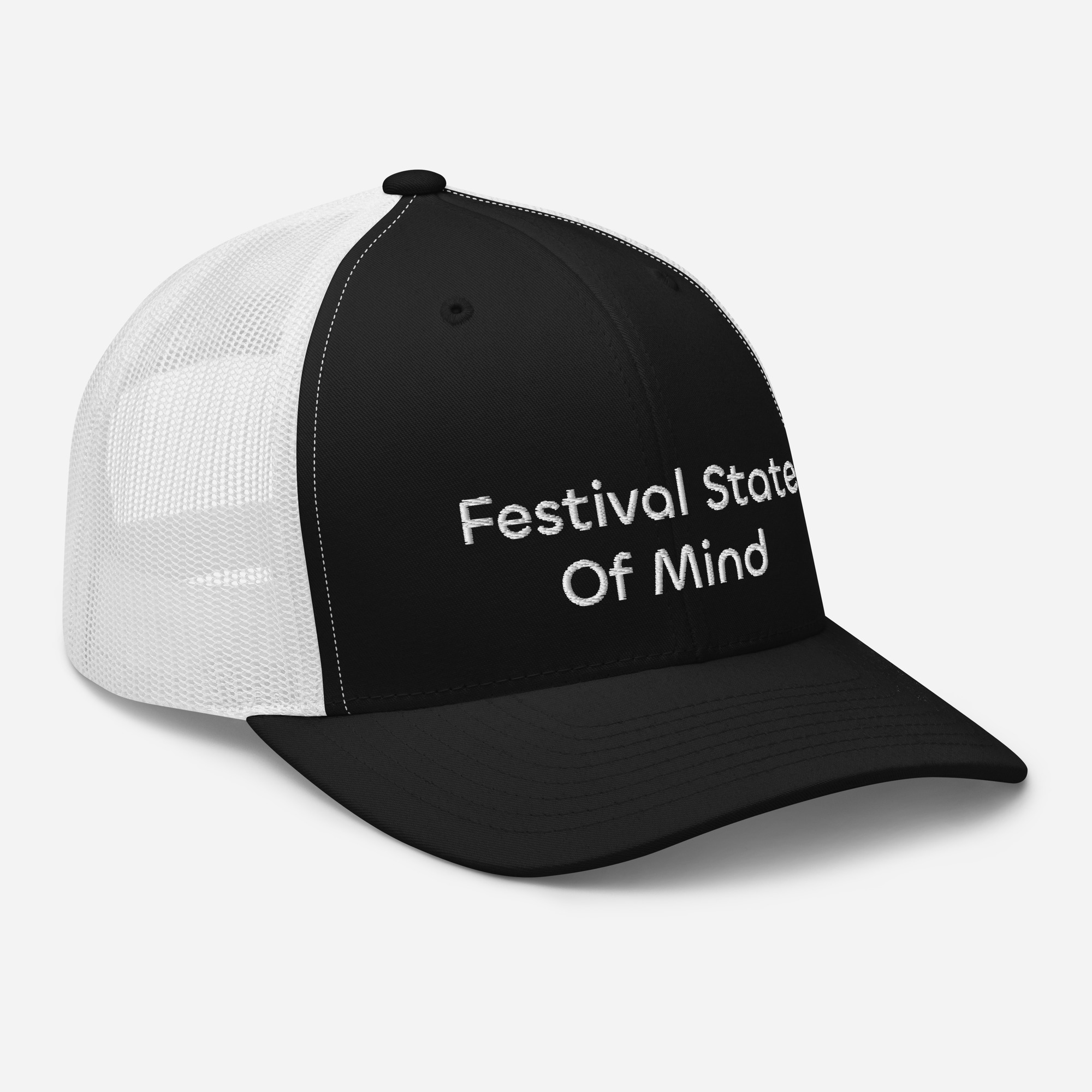 Festival State Of Mind Embroidered Trucker Hat - Image 13