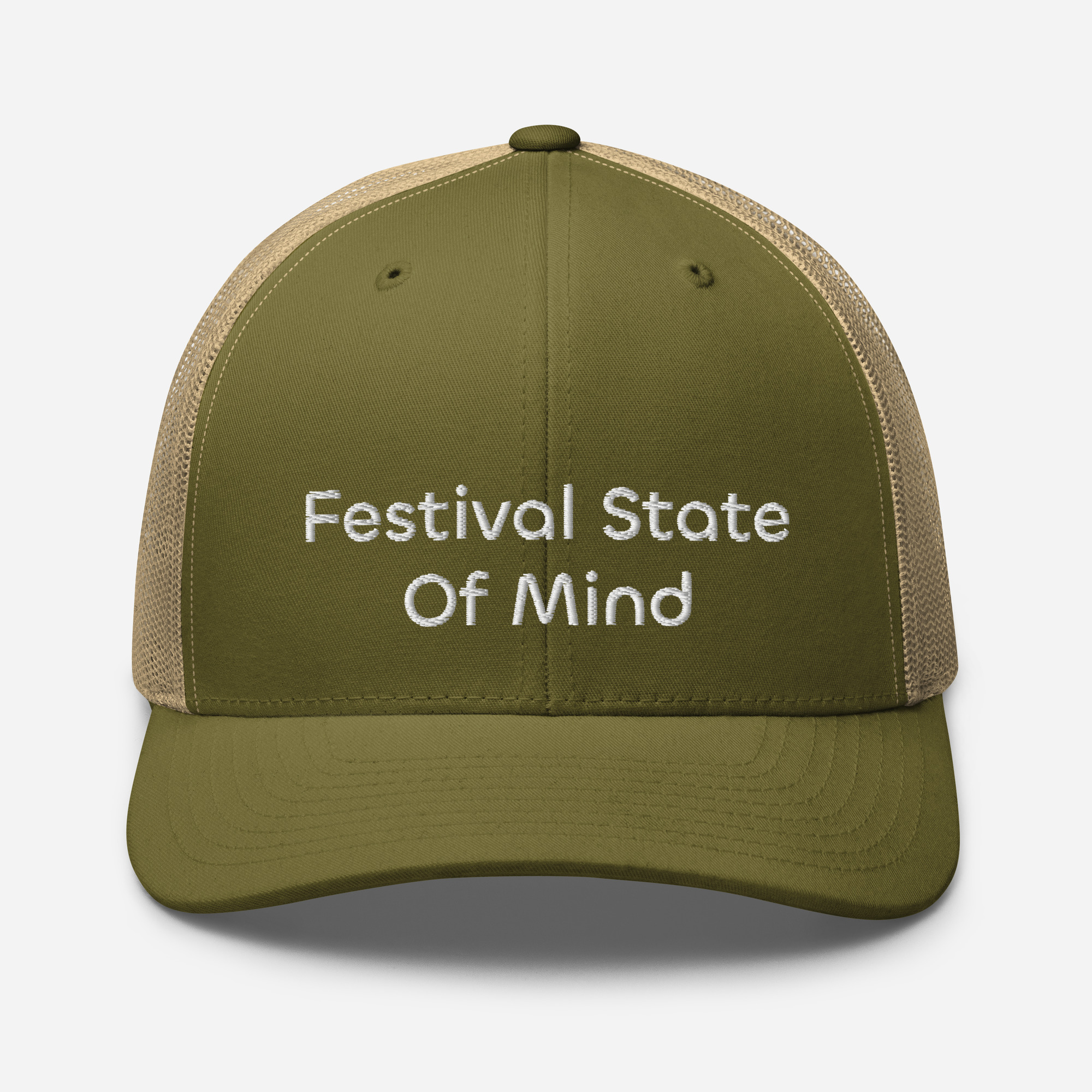 Festival State Of Mind Embroidered Trucker Hat - Image 31