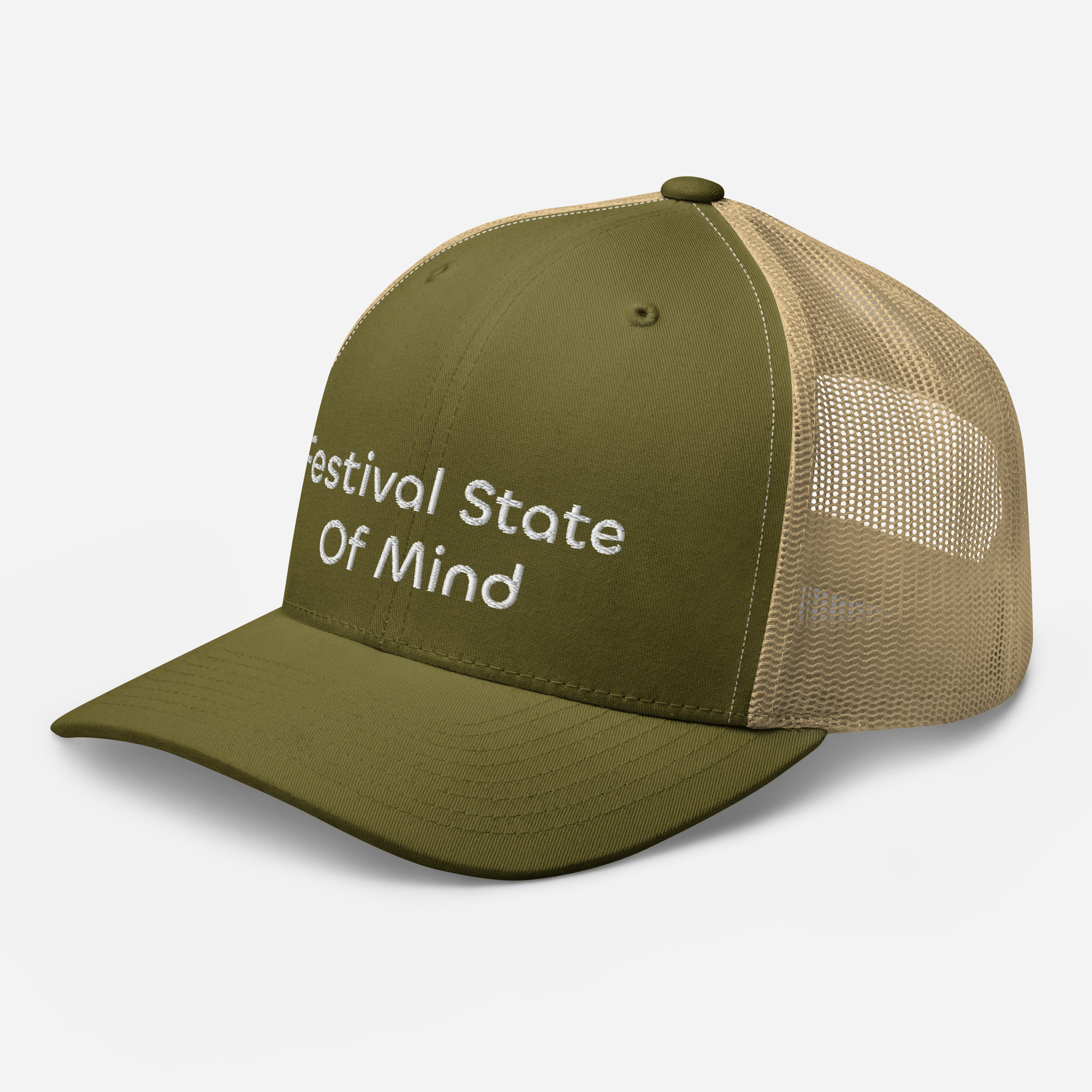 Festival State Of Mind Embroidered Trucker Hat - Image 34