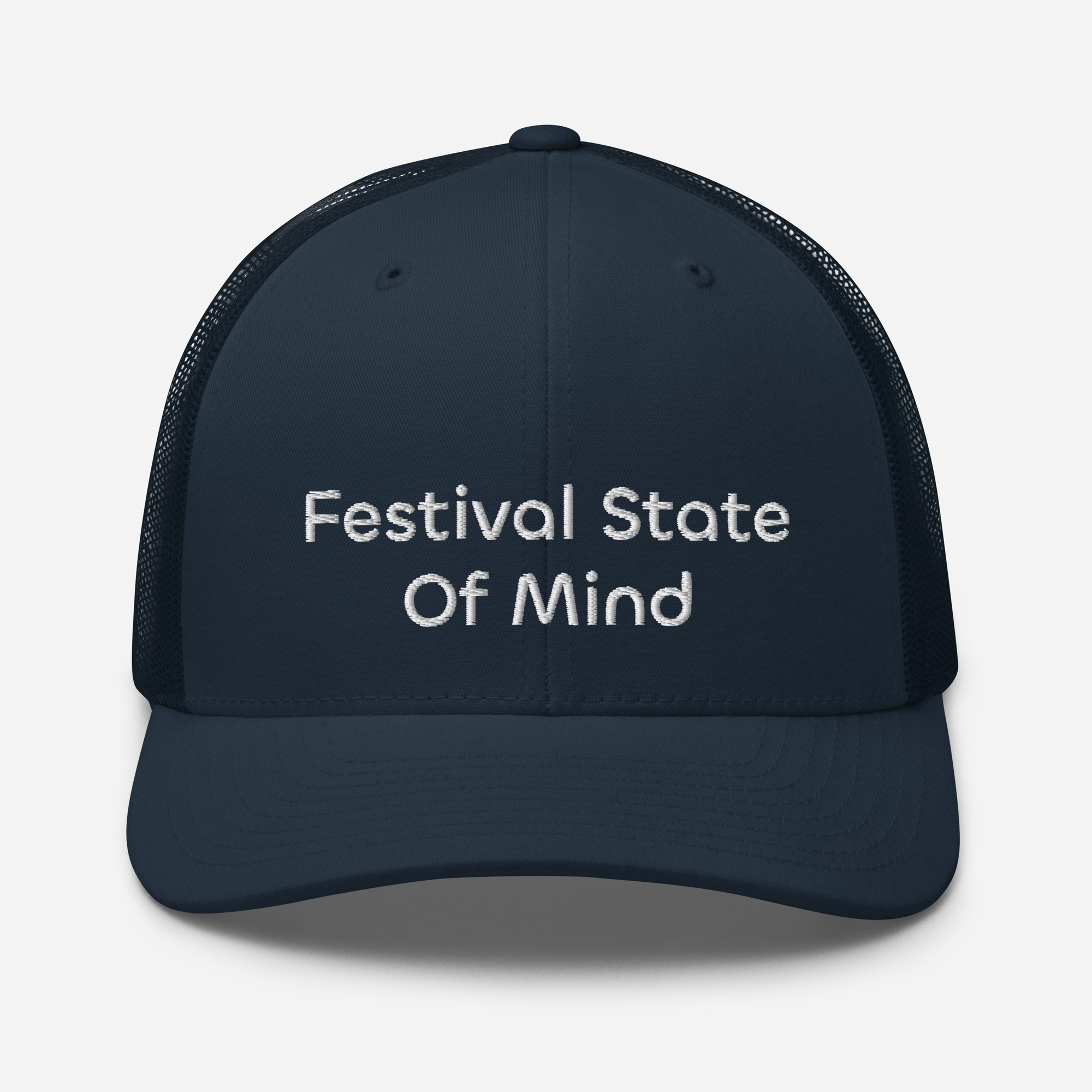 Festival State Of Mind Embroidered Trucker Hat - Image 14