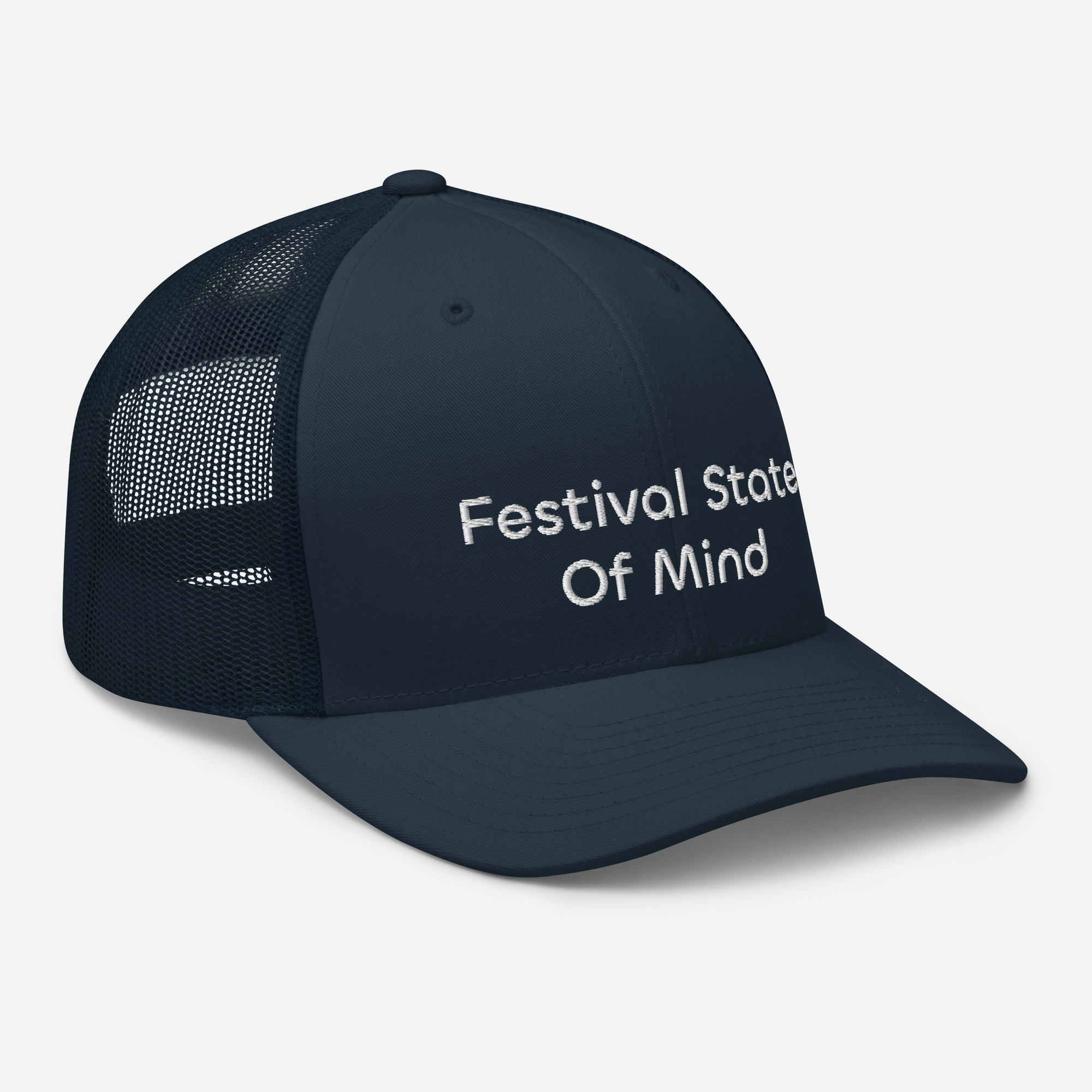 Festival State Of Mind Embroidered Trucker Hat - Image 19