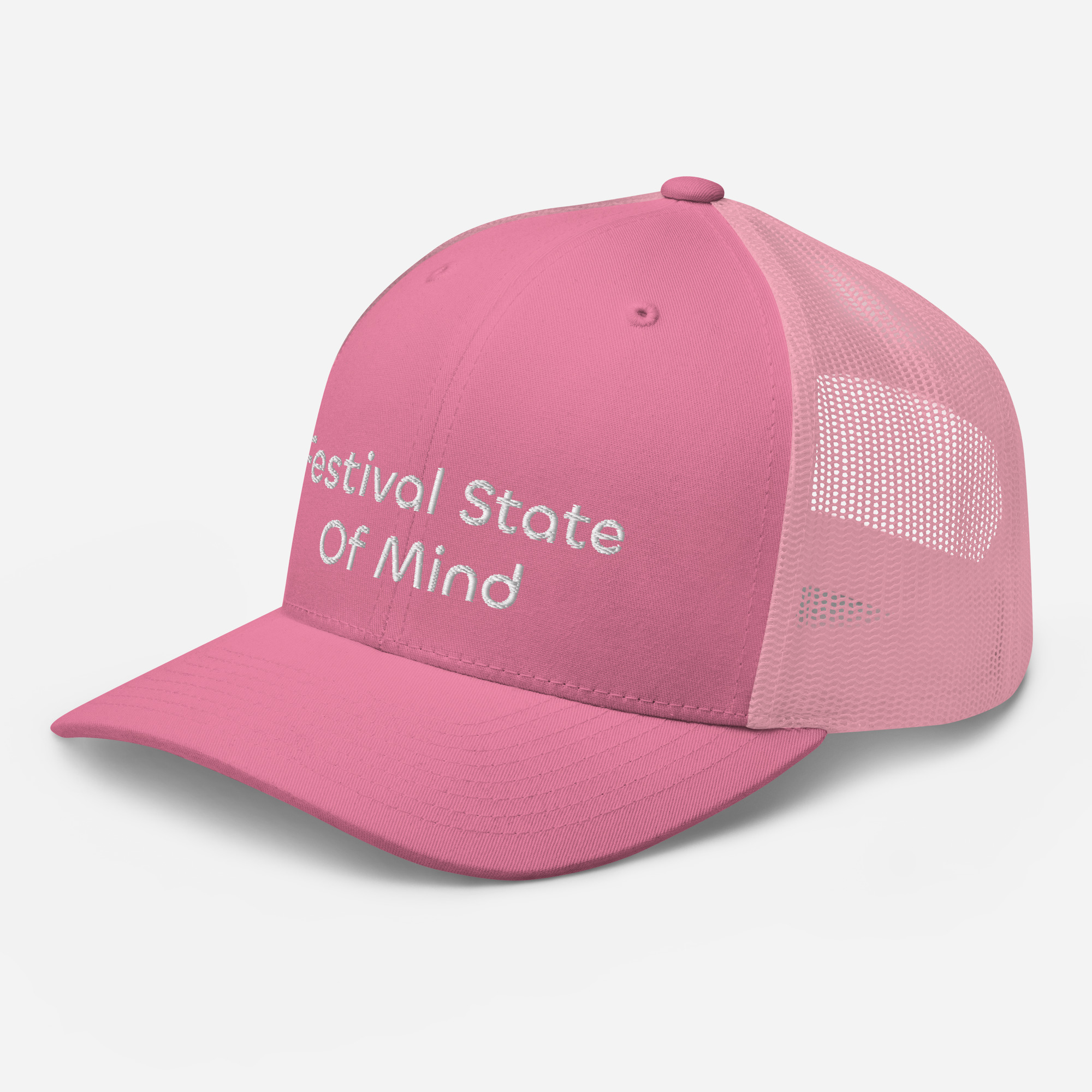 Festival State Of Mind Embroidered Trucker Hat - Image 28