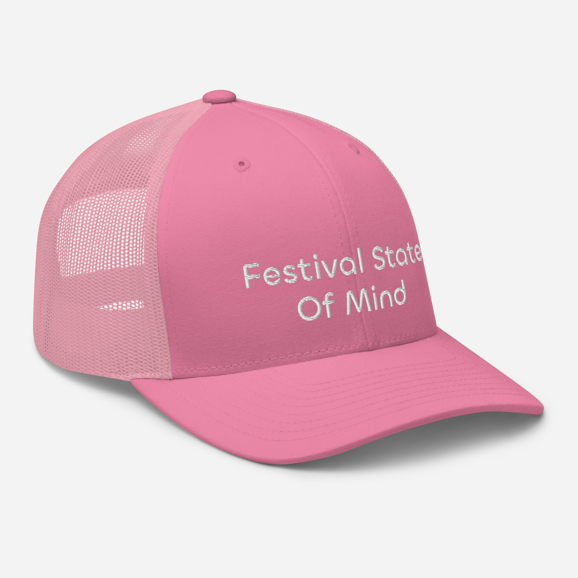 Festival State Of Mind Embroidered Trucker Hat - Image 30