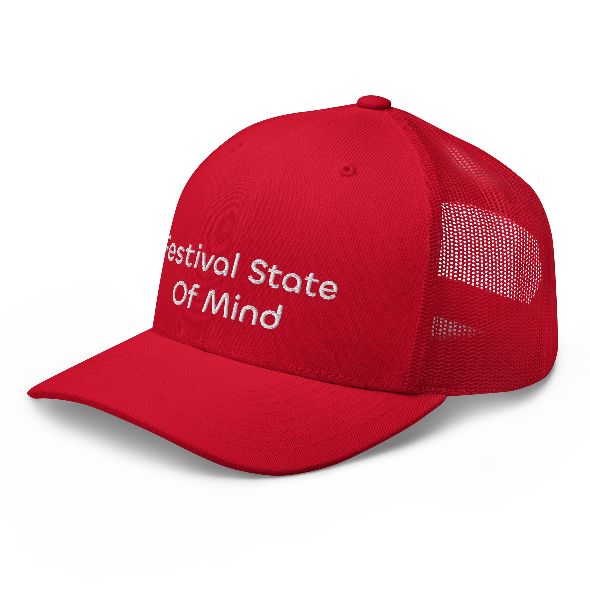 Festival State Of Mind Embroidered Trucker Hat - Image 23