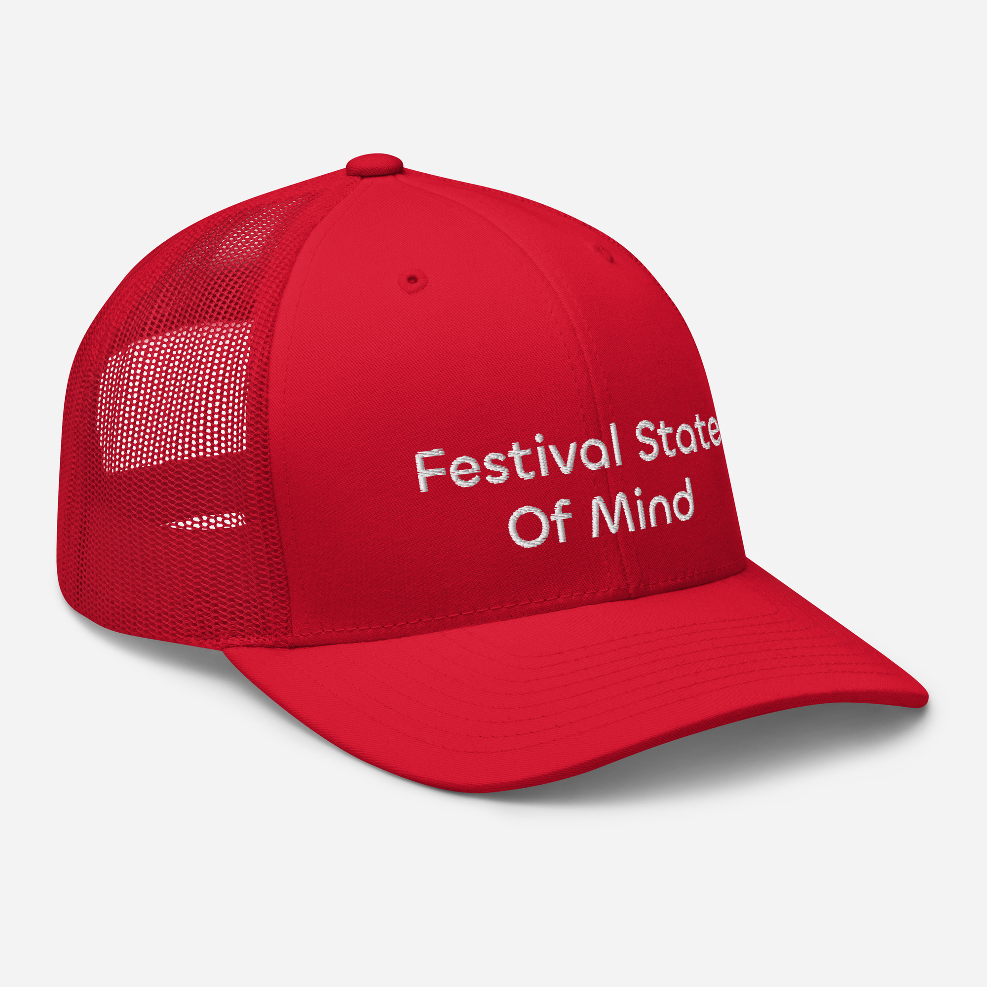 Festival State Of Mind Embroidered Trucker Hat - Image 25