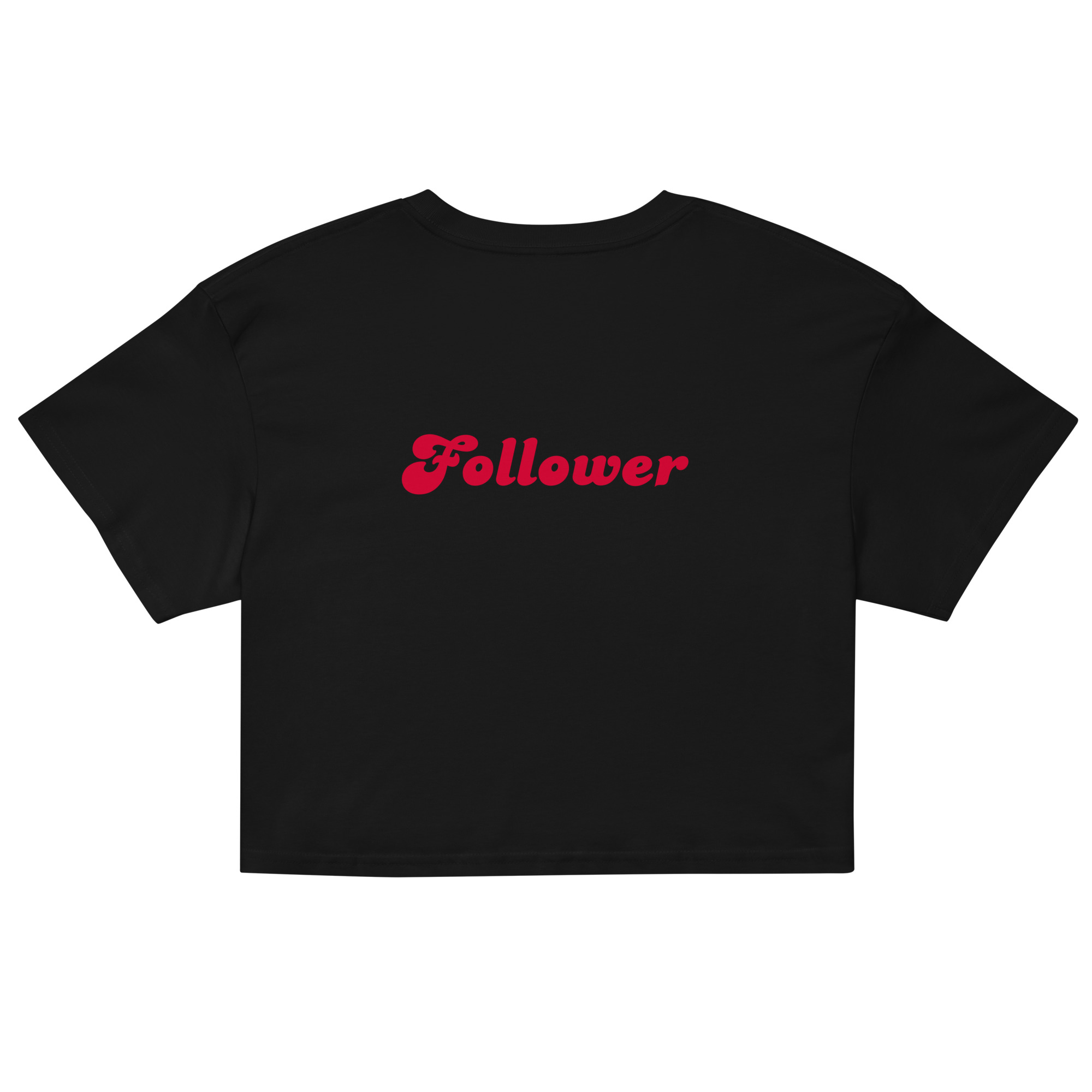 Women’s Short Sleeve Follower Crop Top - Image 2