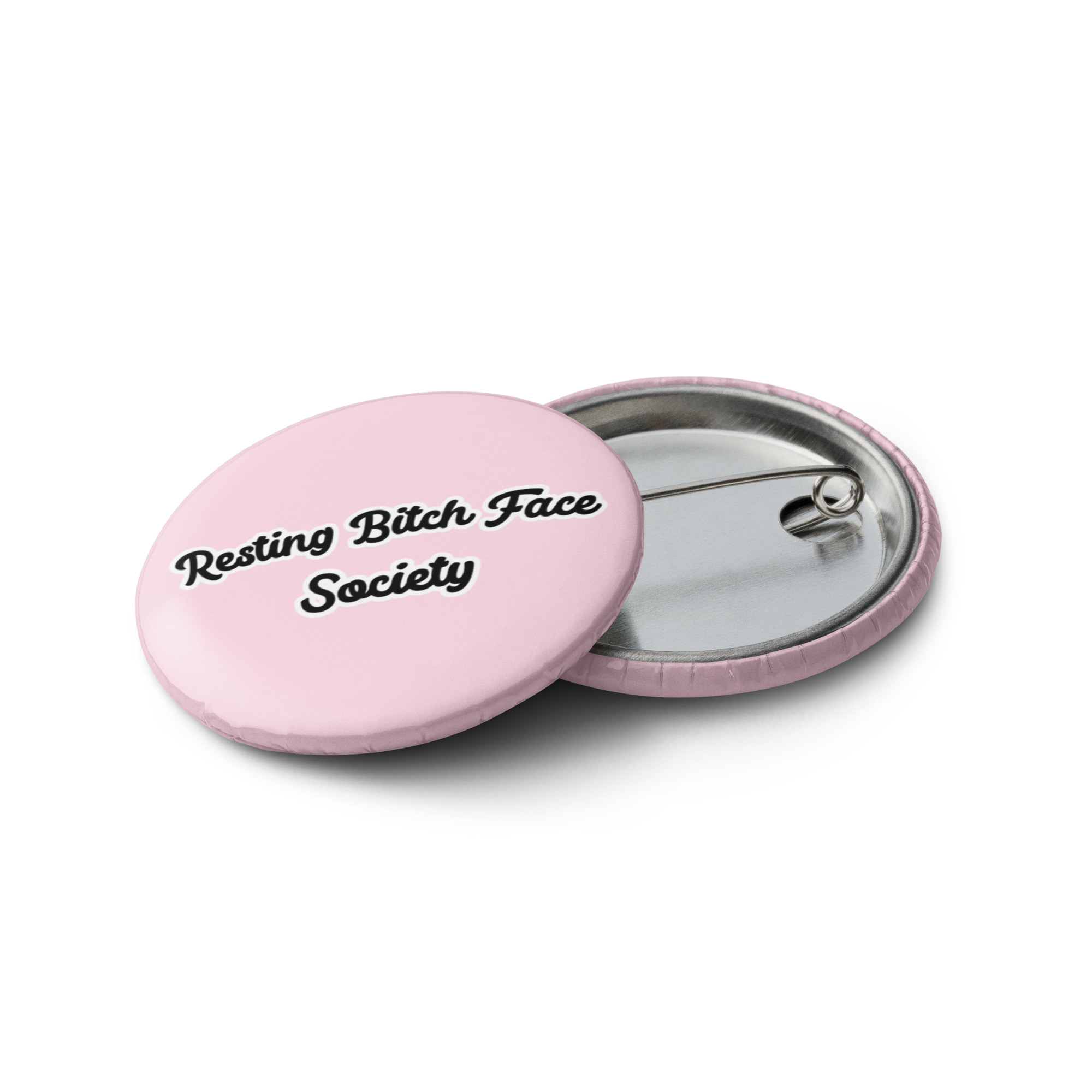 Resting Bitch Face Society Set of pin buttons - Image 5
