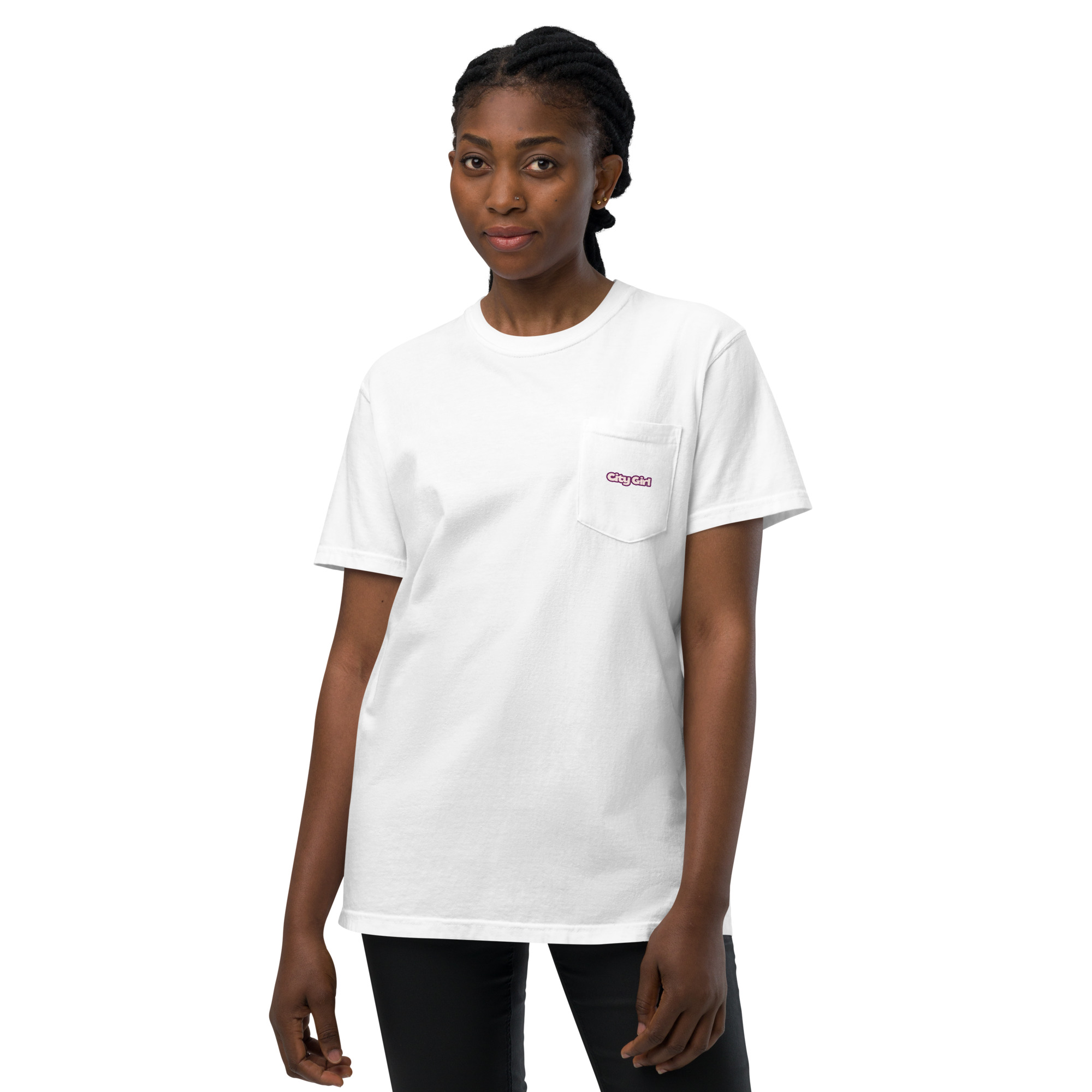 City Girl Short Sleeve Pocket T-Shirt - Image 7