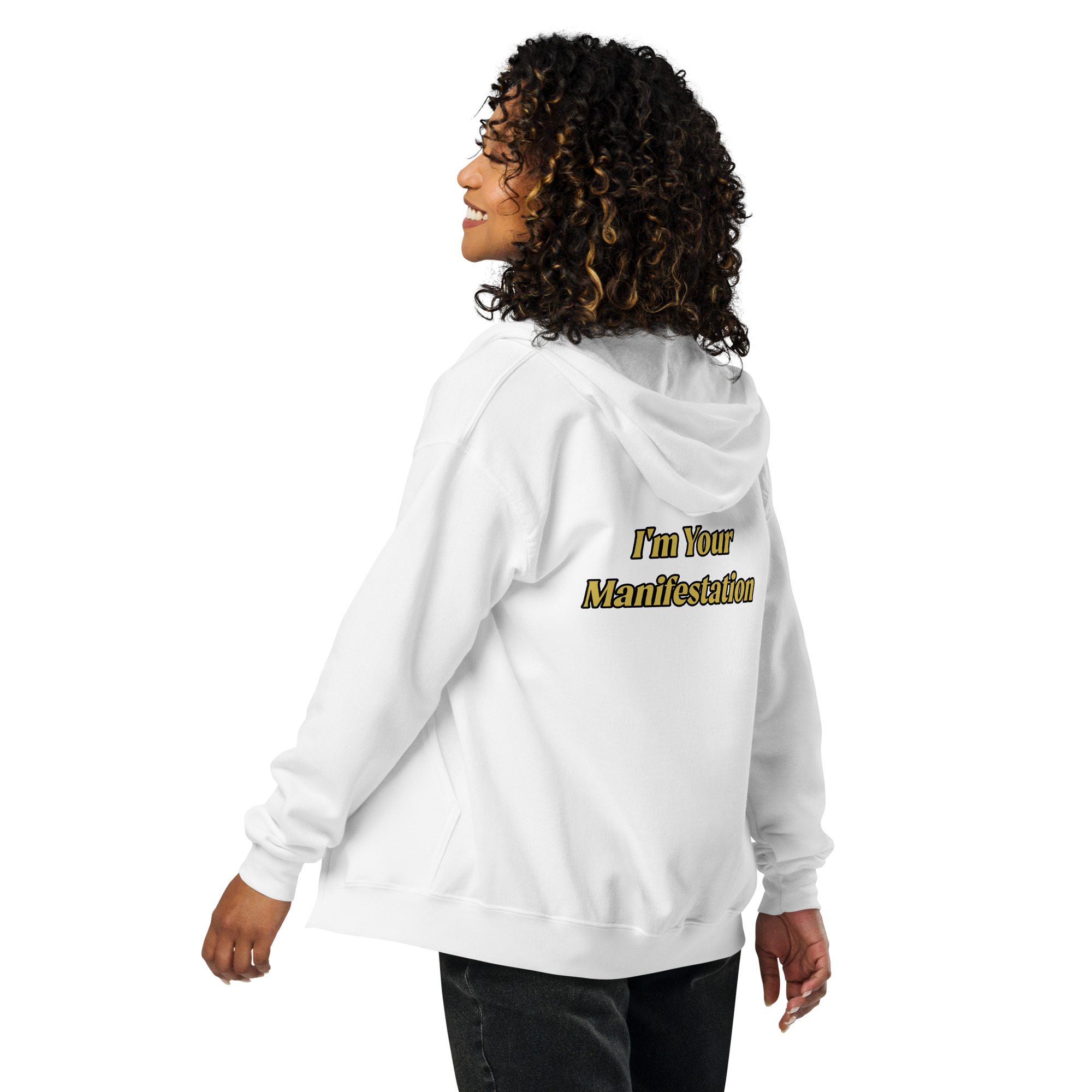 I'm Your Manifestation Unisex Zip-Up Hoodie - Image 4