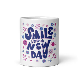 Smile White Glossy Mug