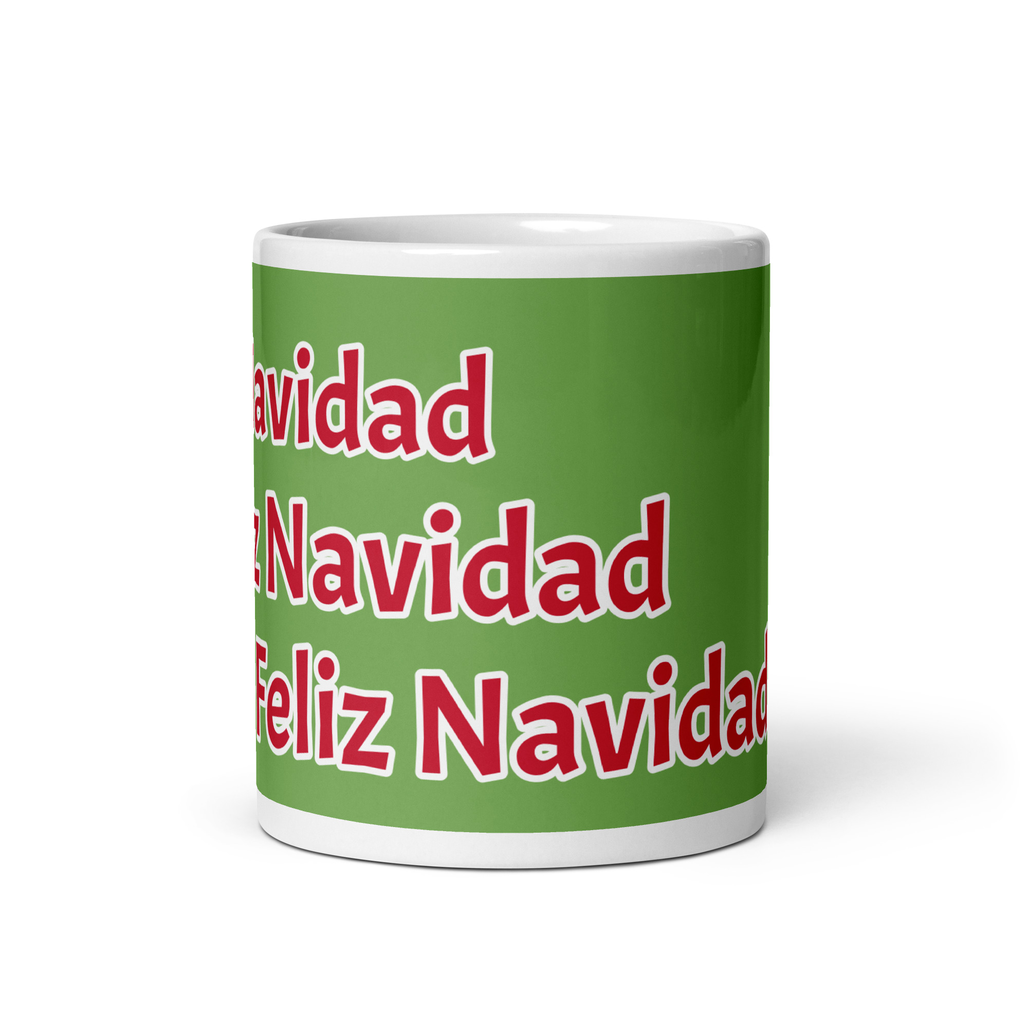 Feliz Navidad Ceramic Mug - Image 3