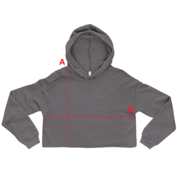 Embroidered Overthinking Crop Hoodie - Image 7