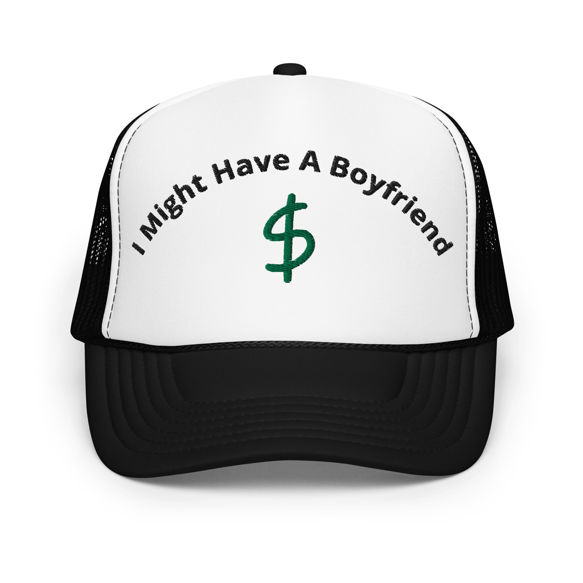 Foam I Might Have A Boyfriend Trucker Hat - Image 8